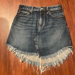 Free People Denim Skirt